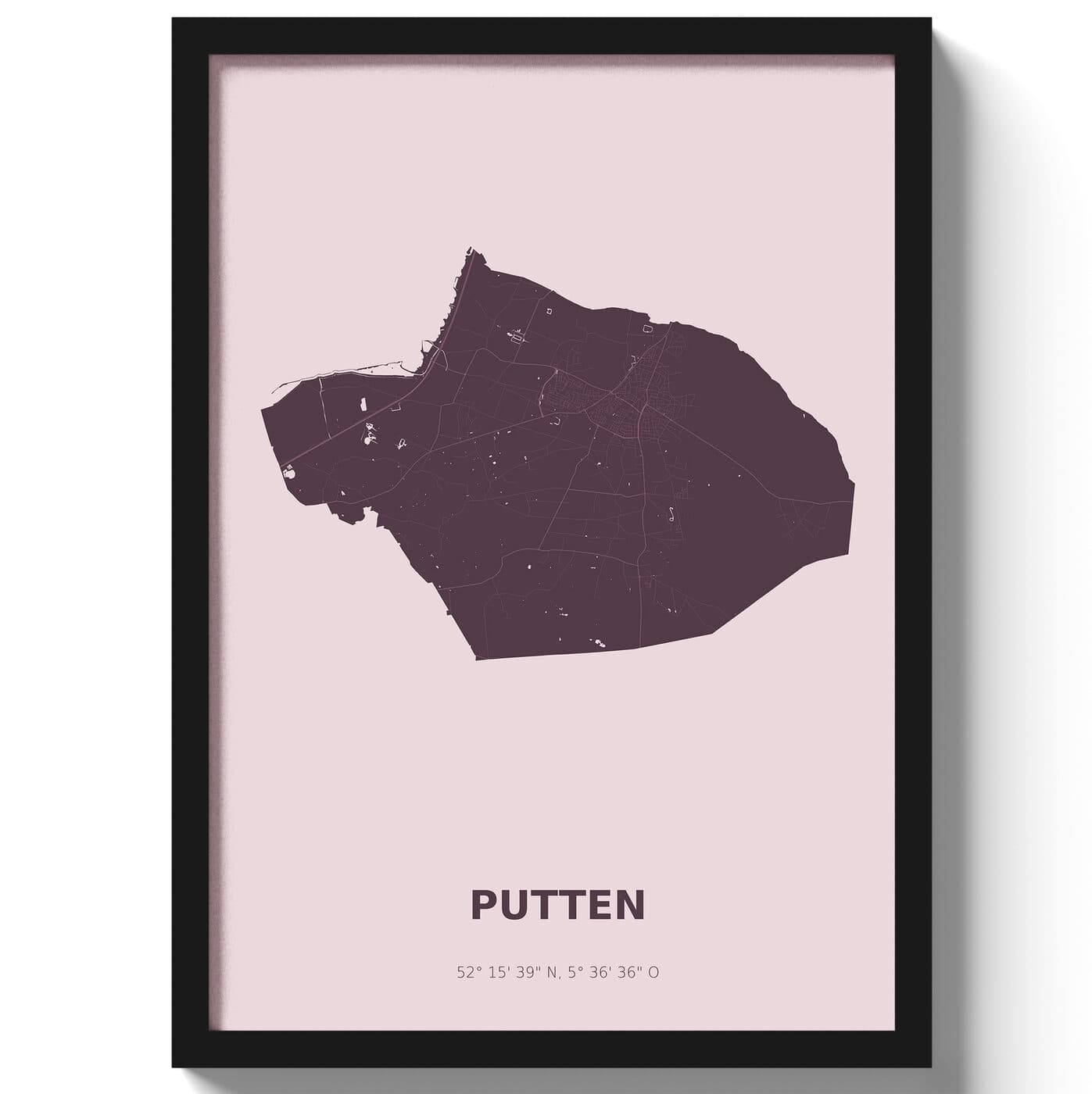 Poster Putten - Paars