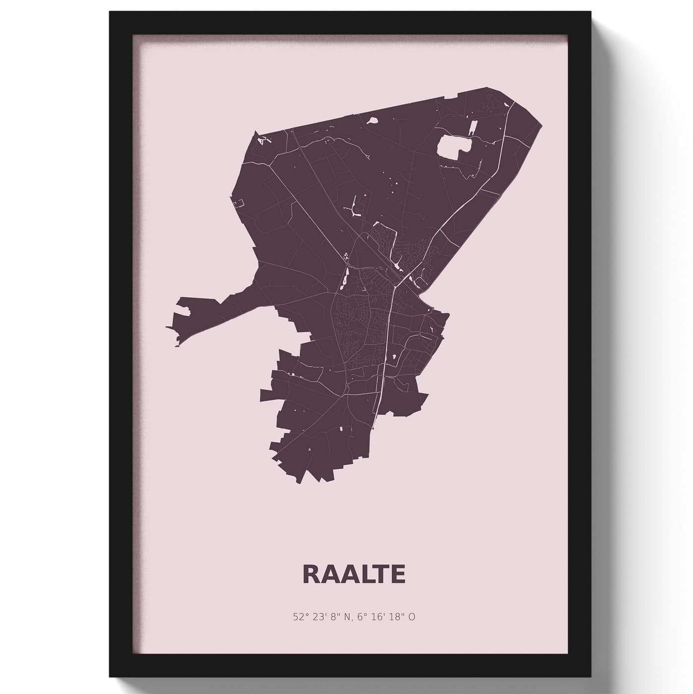 Poster Raalte - Paars