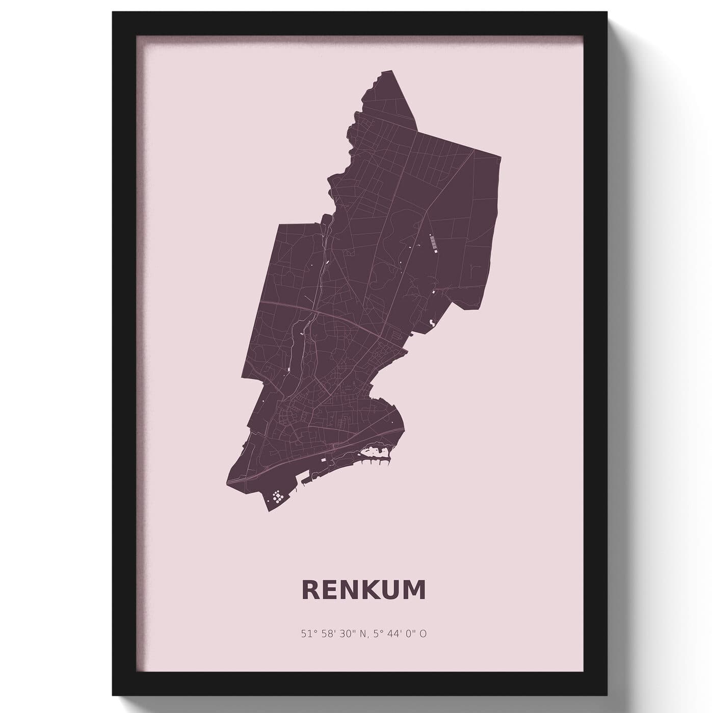 Poster Renkum - Paars