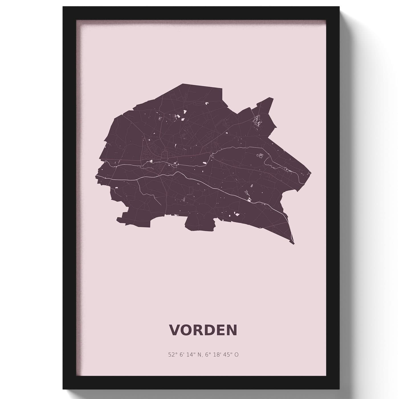 Poster Vorden - Paars