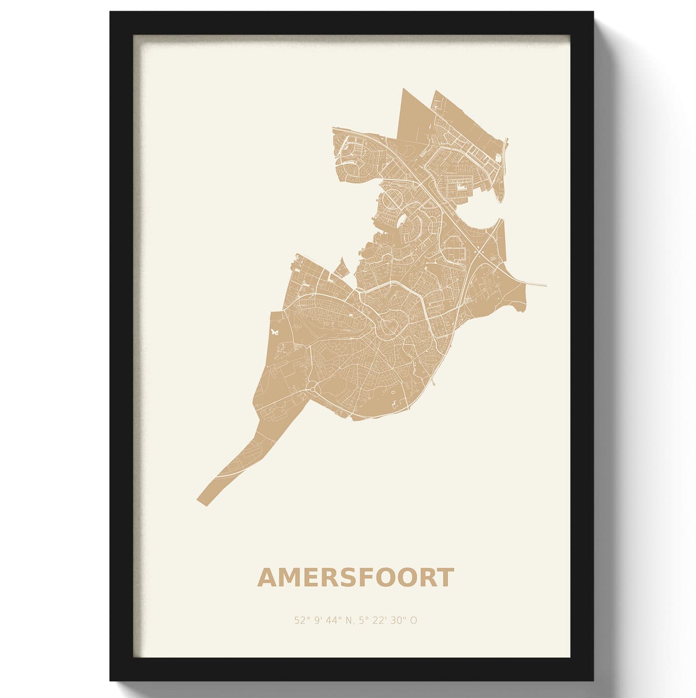 Poster Amersfoort - Beige