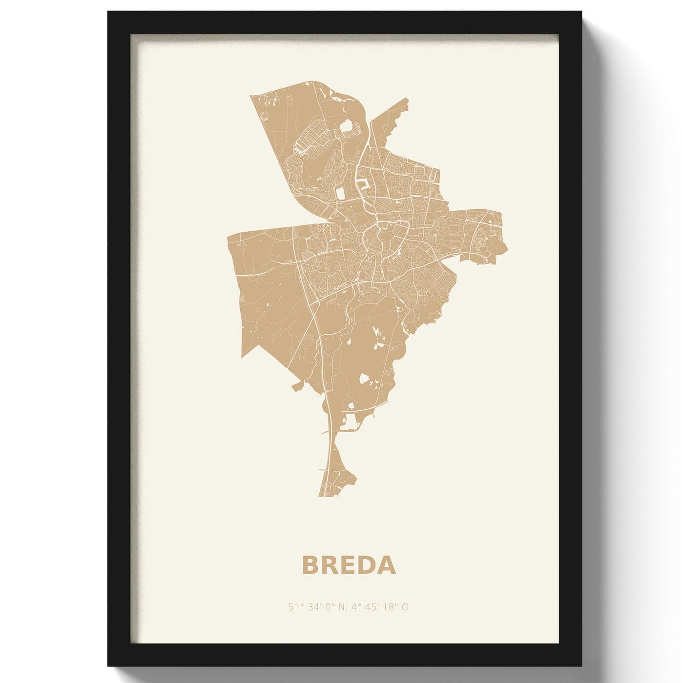 Poster Breda - Beige
