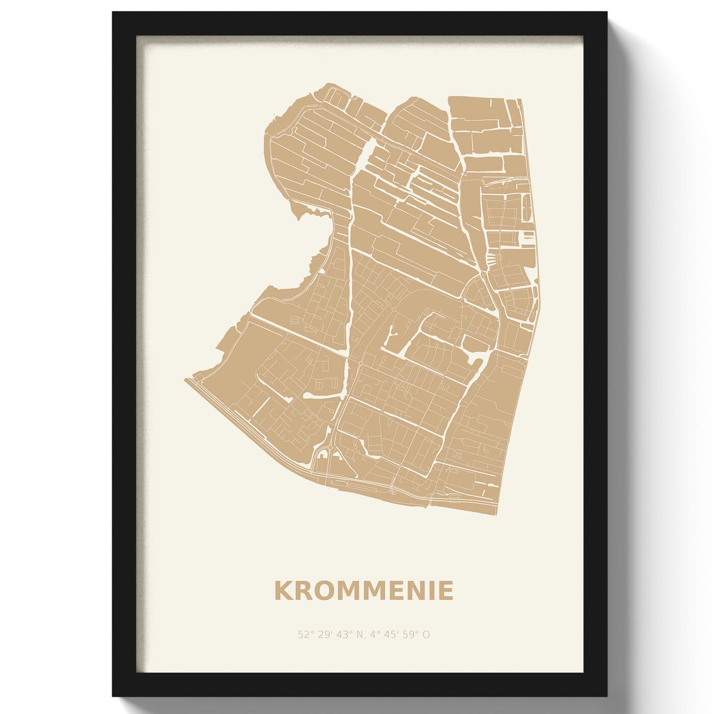 Poster Krommenie - Beige