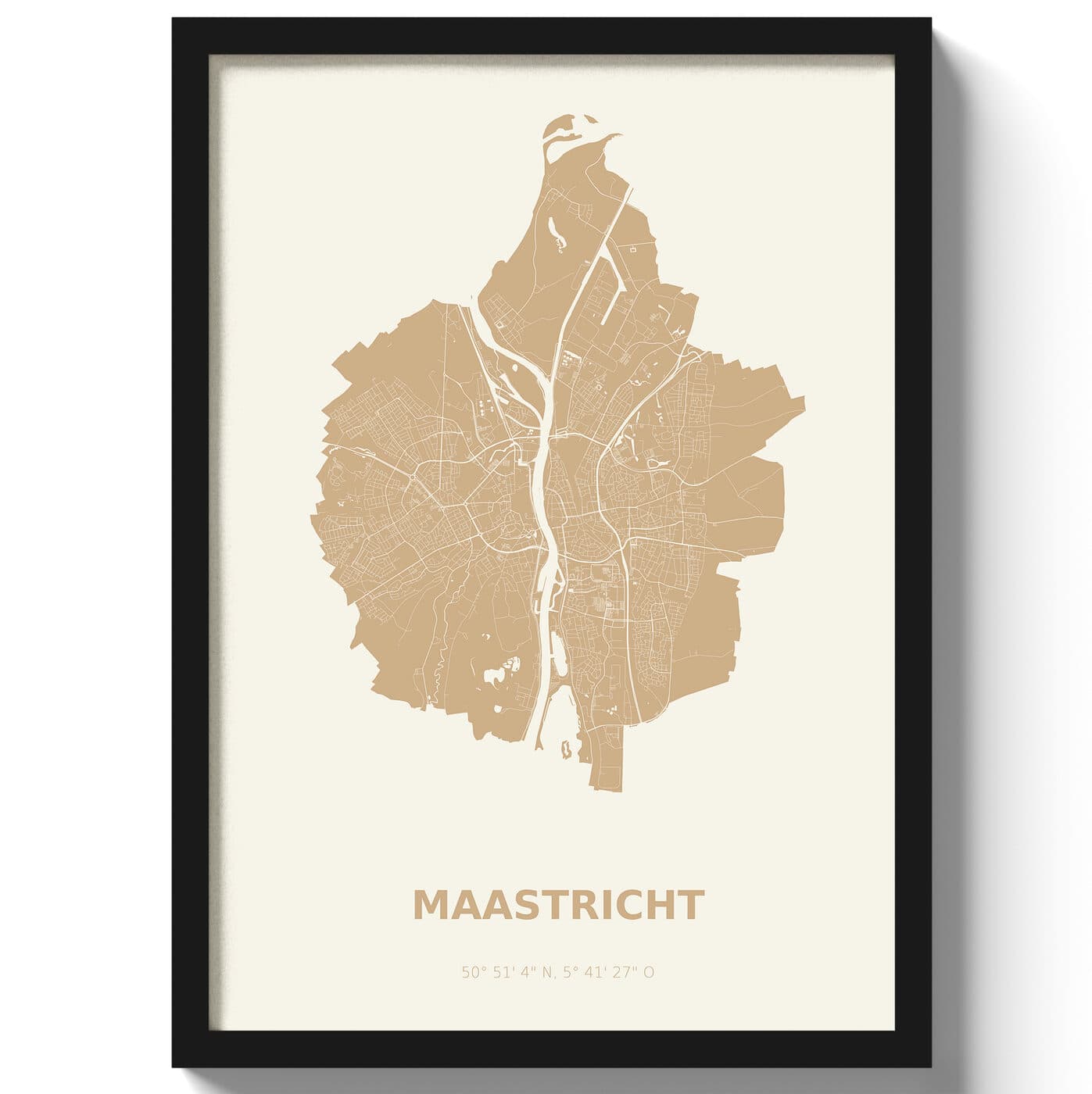 Poster Maastricht - Beige
