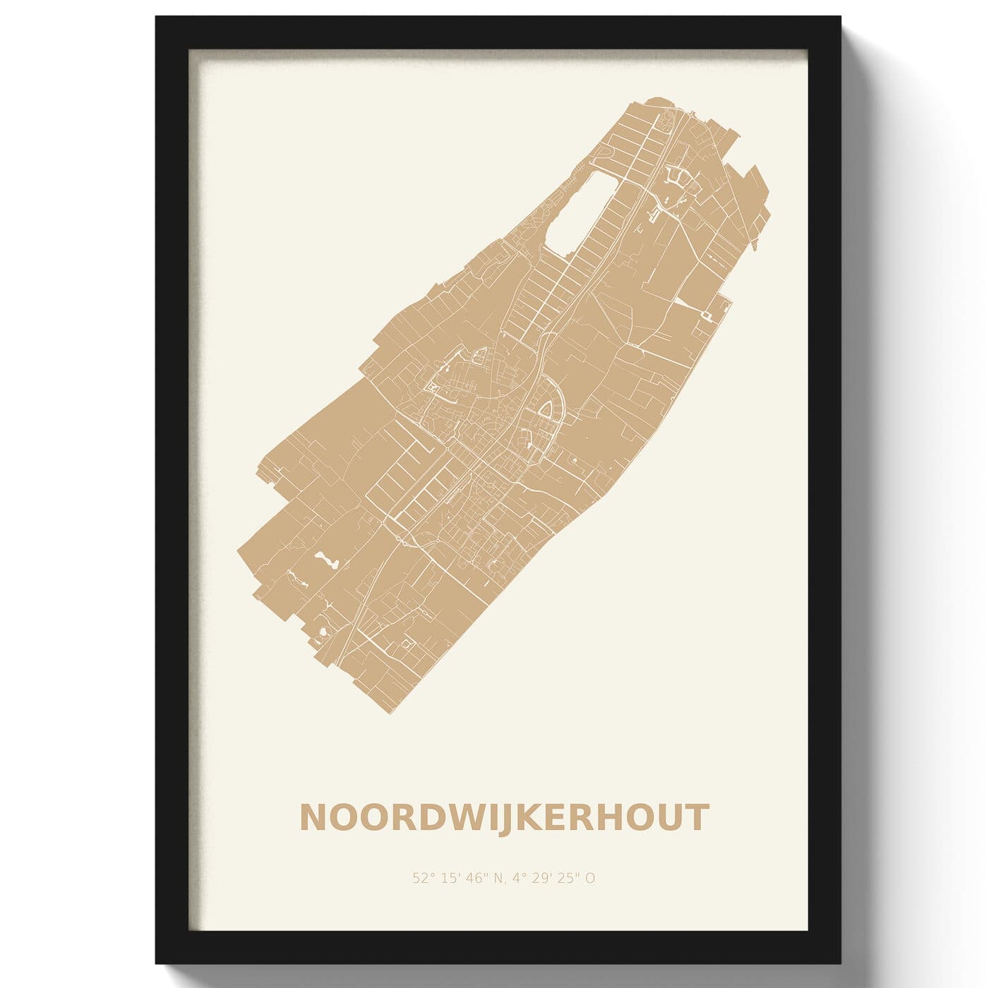 Poster Noordwijkerhout - Beige