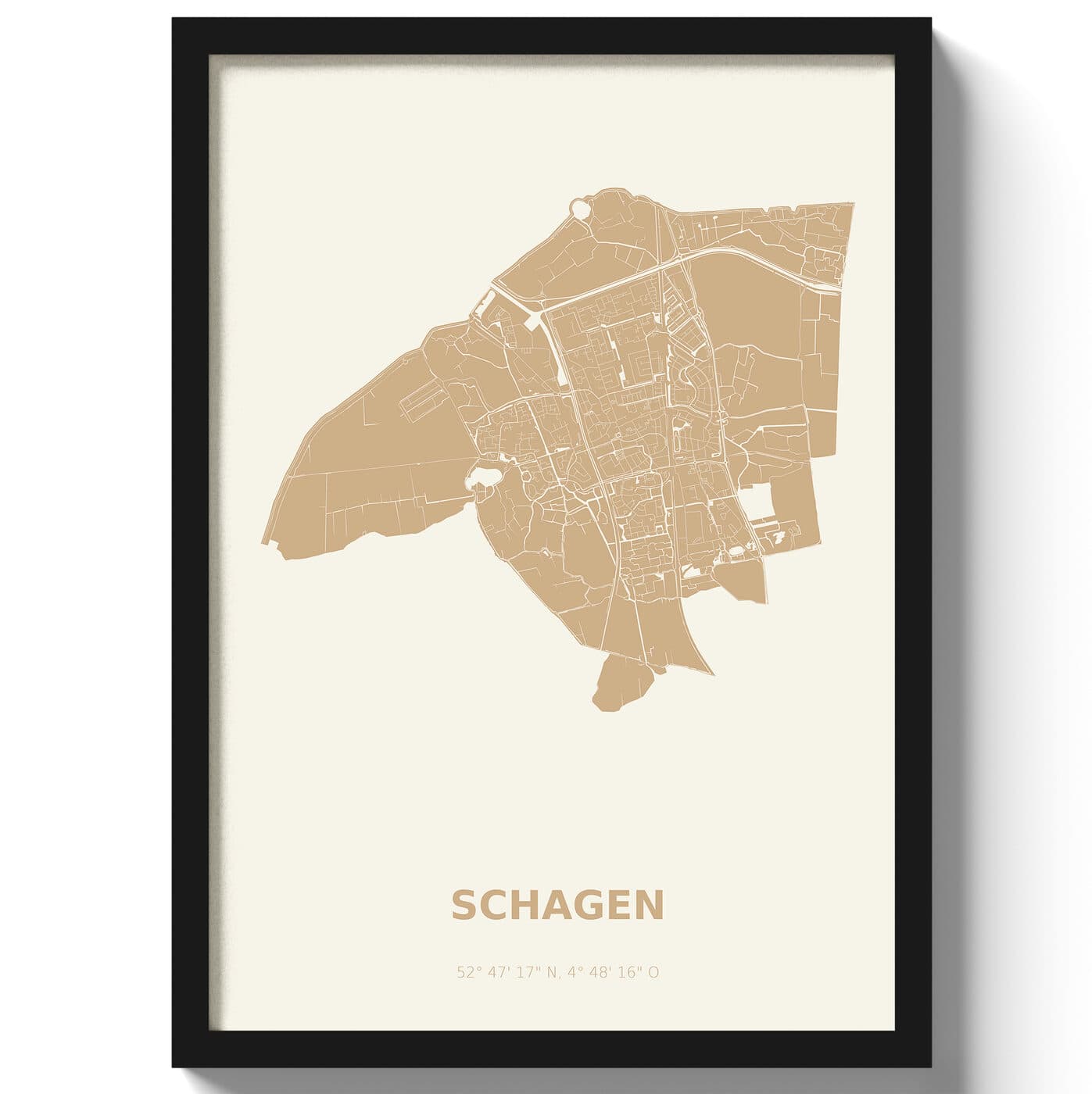Poster Schagen - Beige