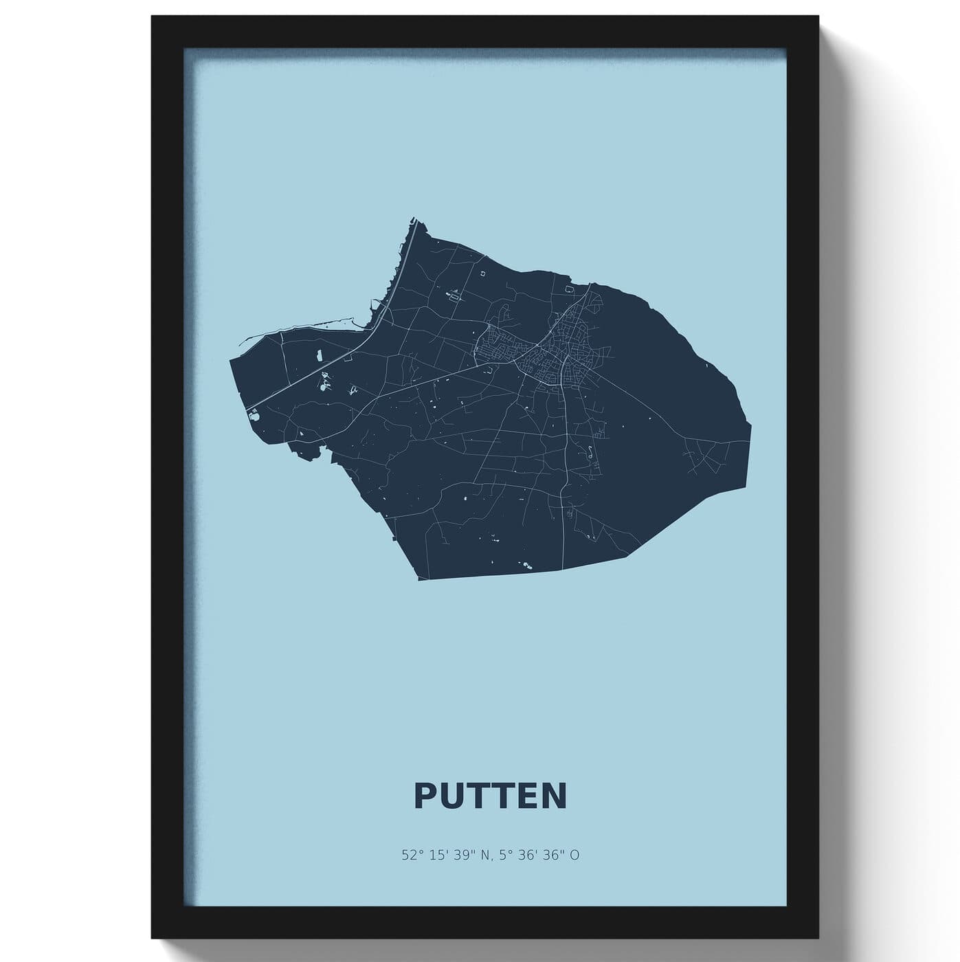 Poster Putten - Blauw
