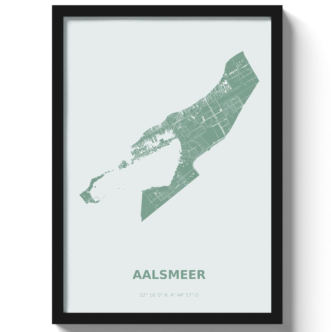 Poster Aalsmeer - Groen