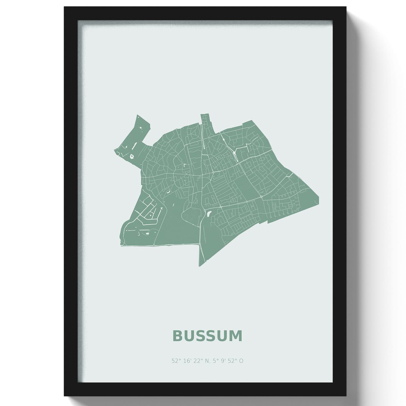 Poster Bussum - Groen
