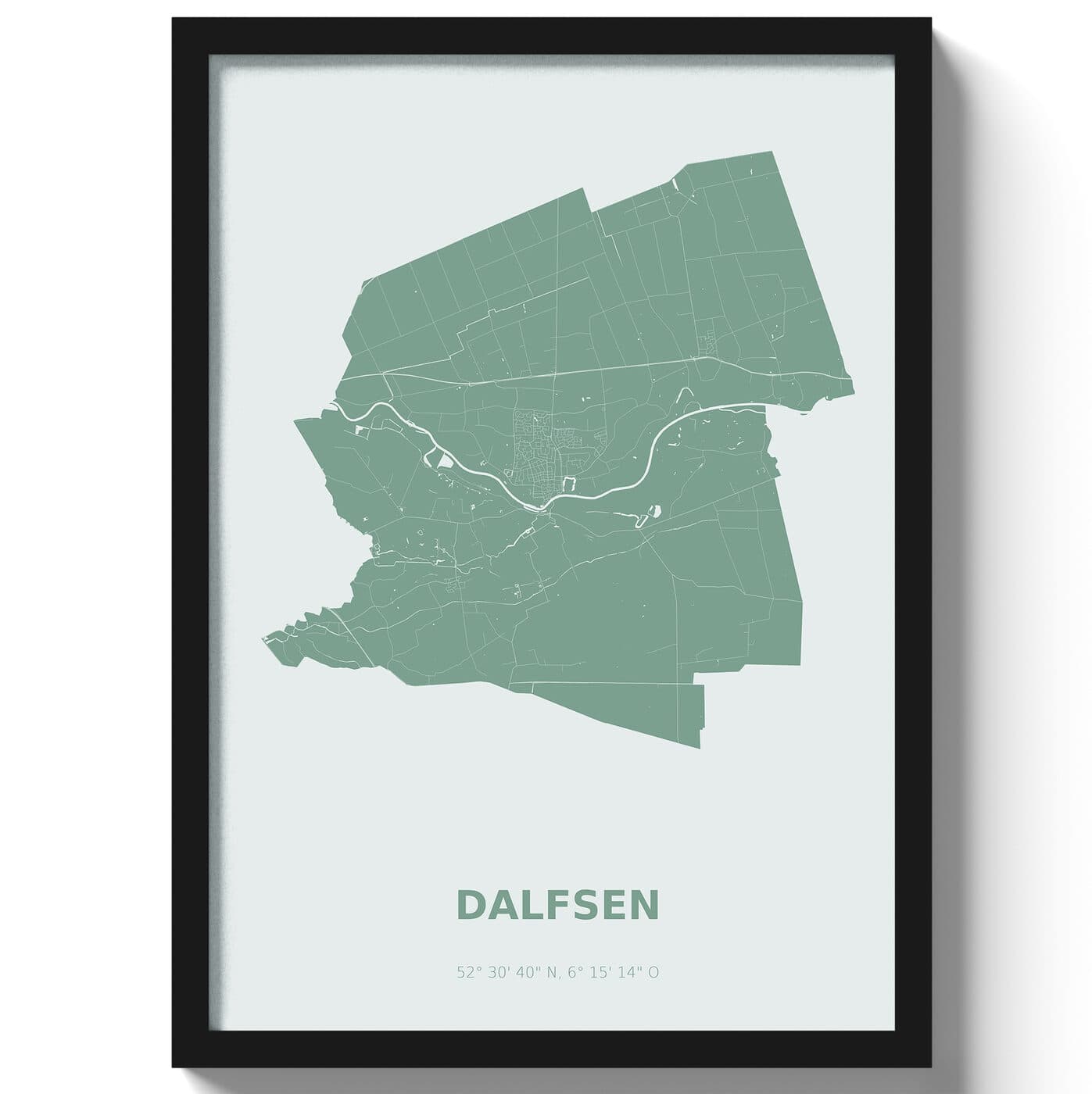 Poster Dalfsen - Groen