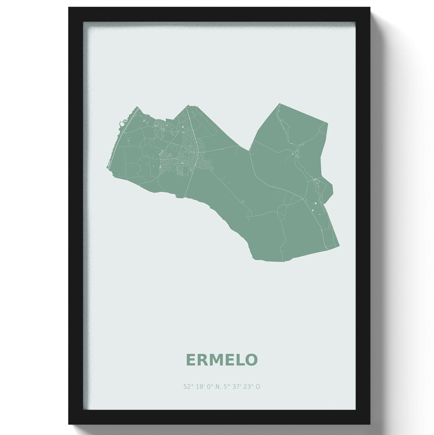 Poster Ermelo - Groen