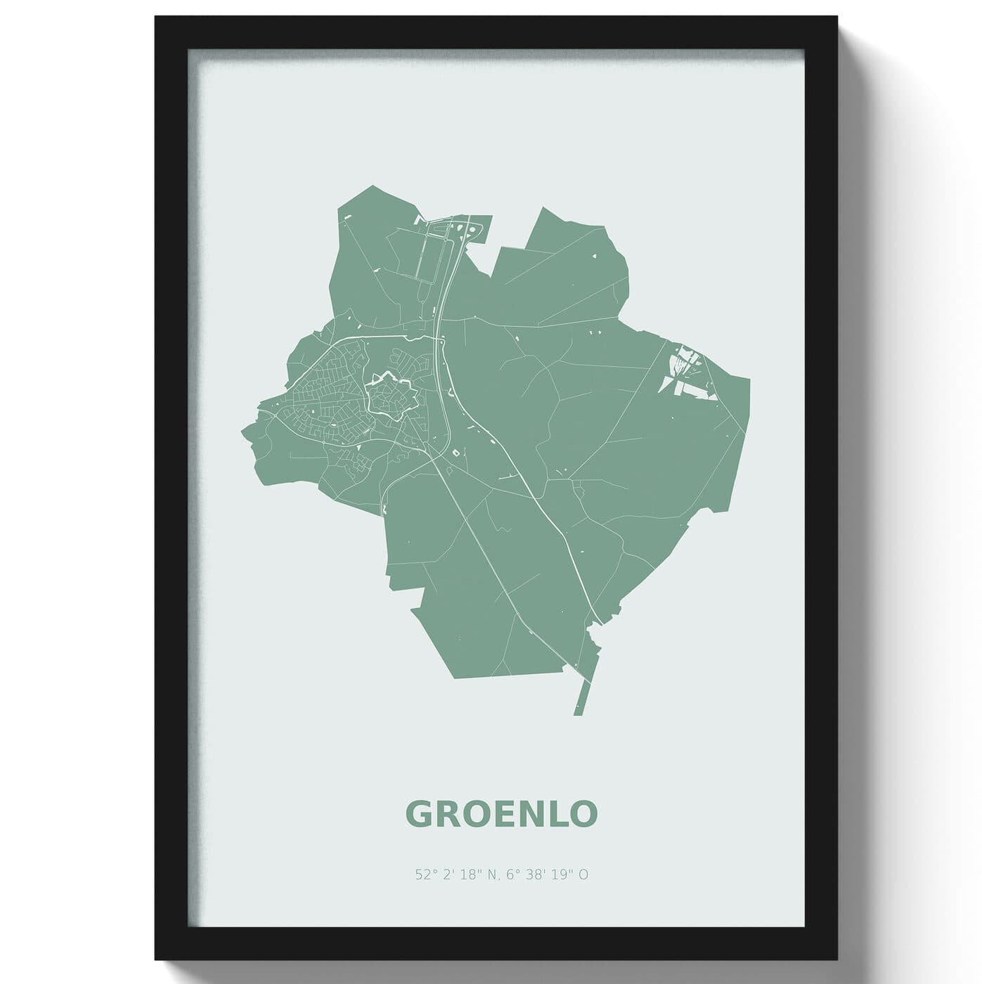Poster Groenlo - Groen