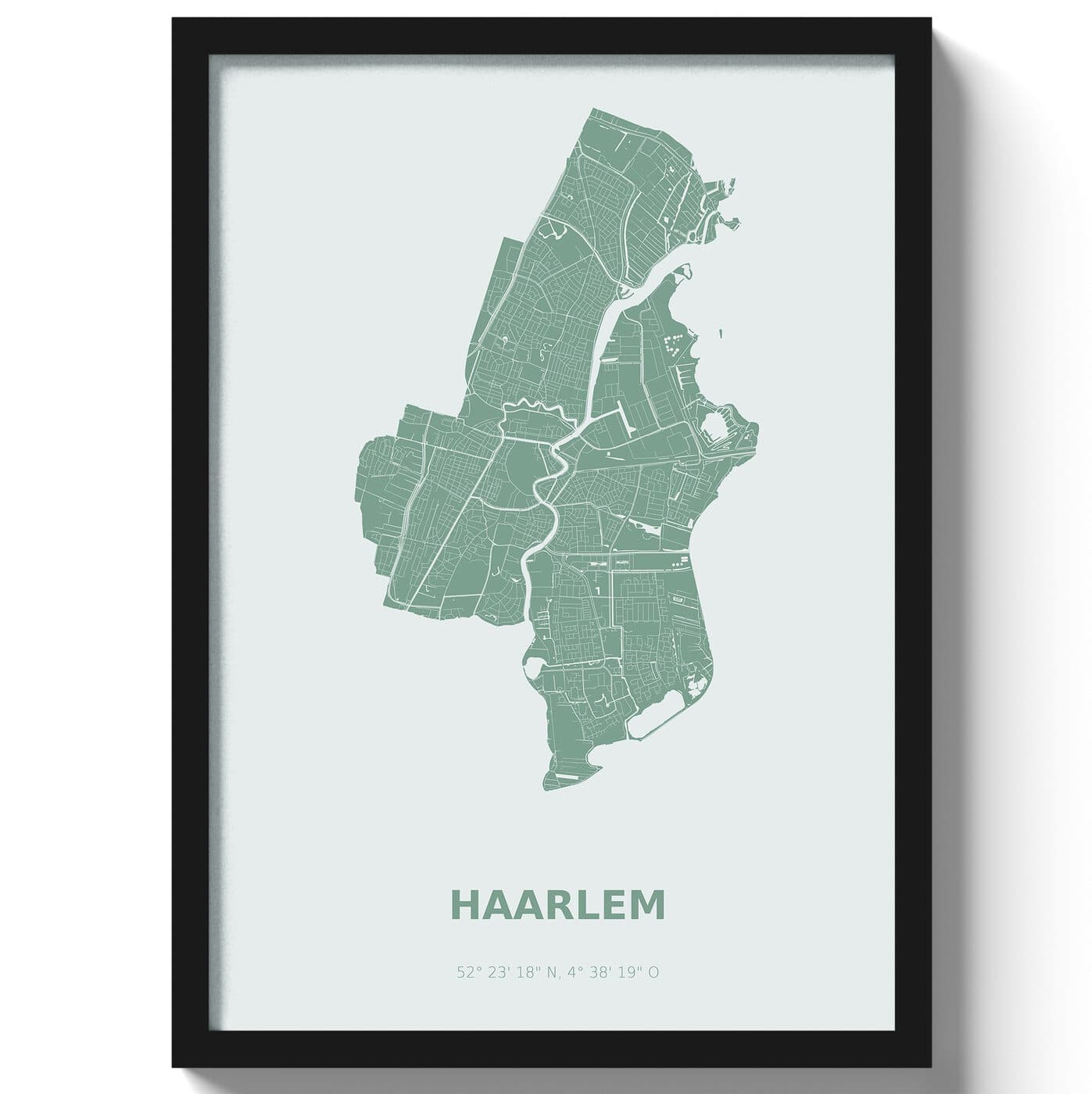 Poster Haarlem - Groen