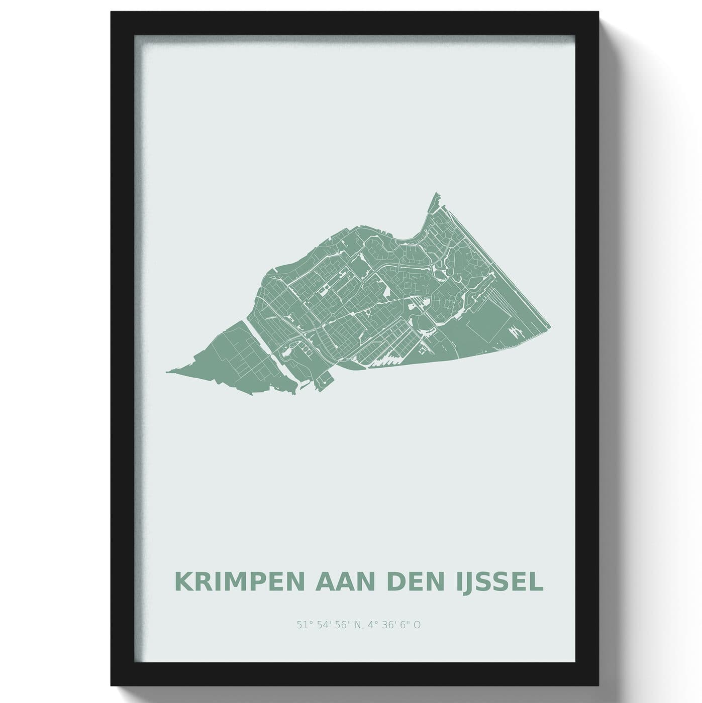 Poster Krimpen aan den IJssel - Groen
