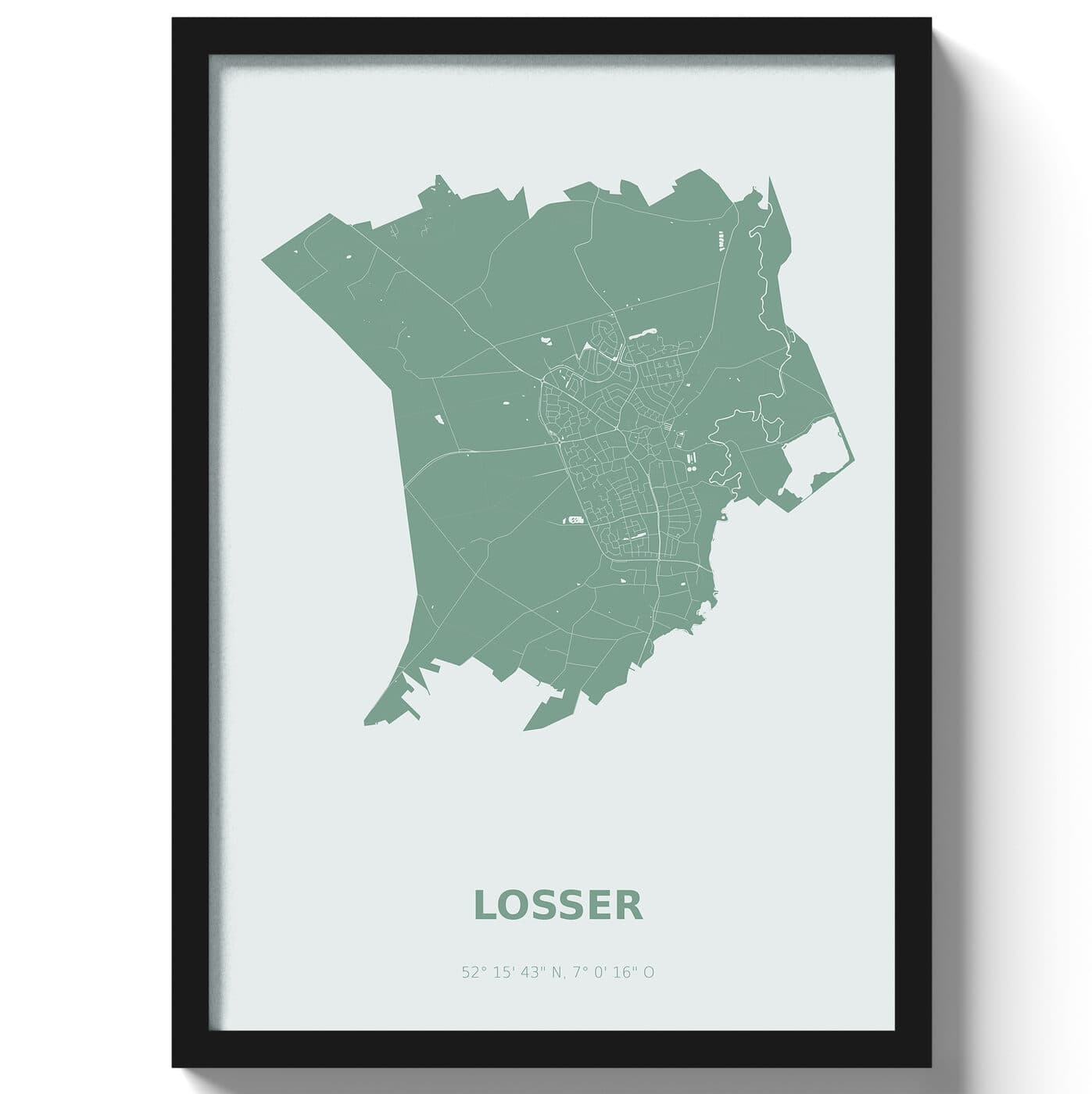 Poster Losser - Groen