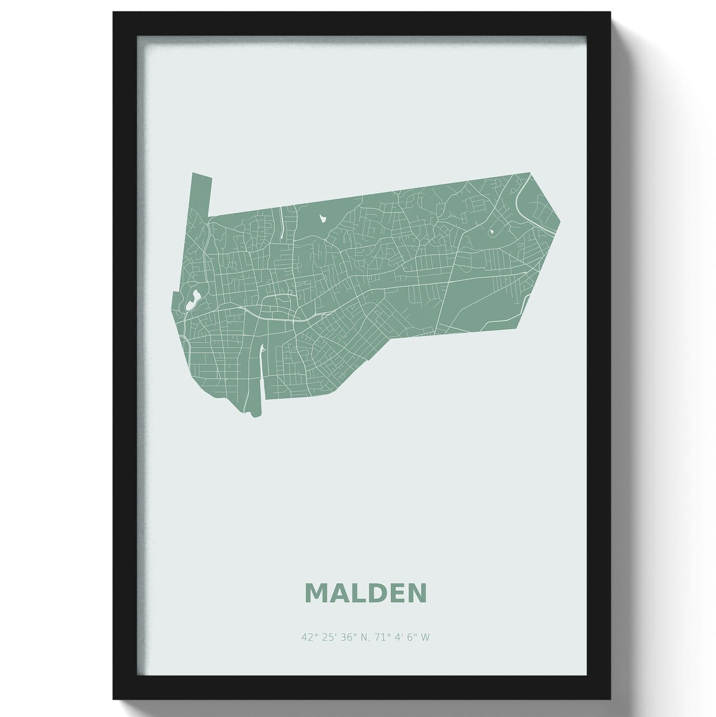 Poster Malden - Groen