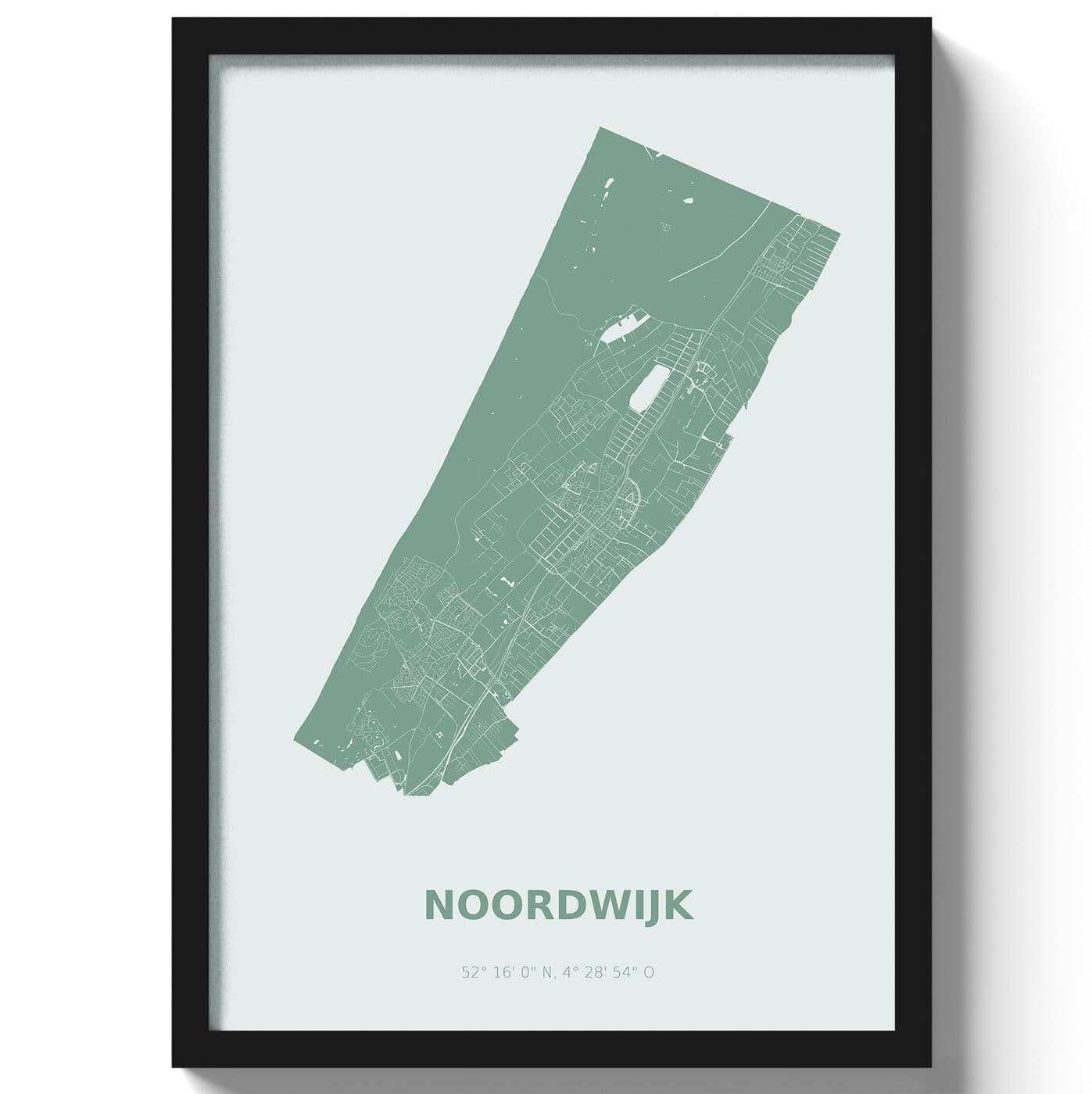 Poster Noordwijk - Groen