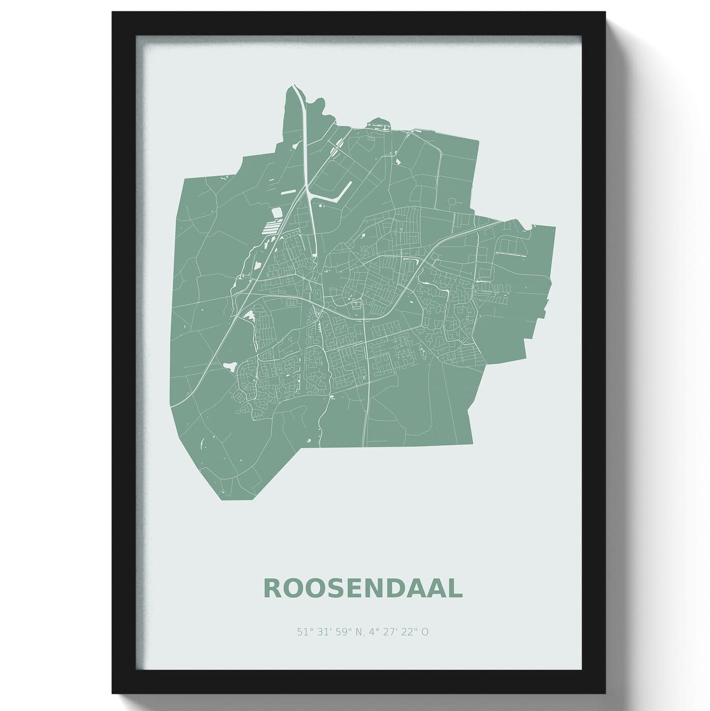 Poster Roosendaal - Groen