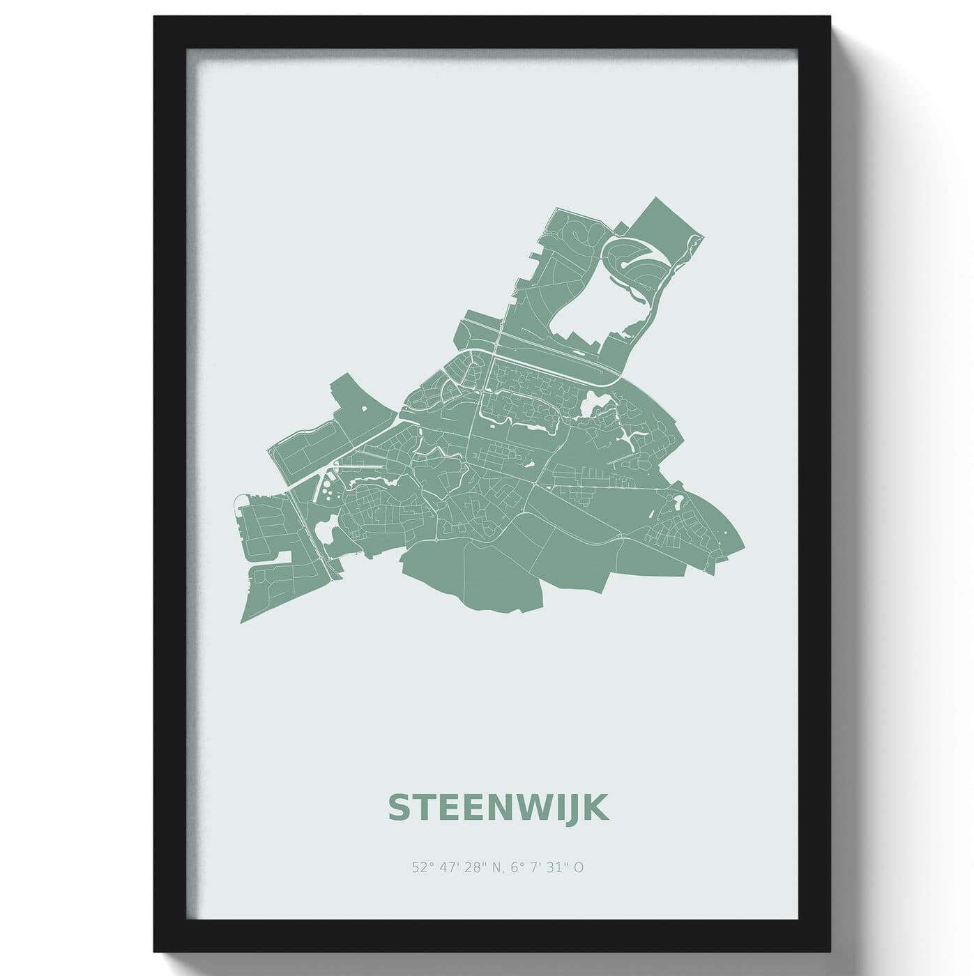 Poster Steenwijk - Groen