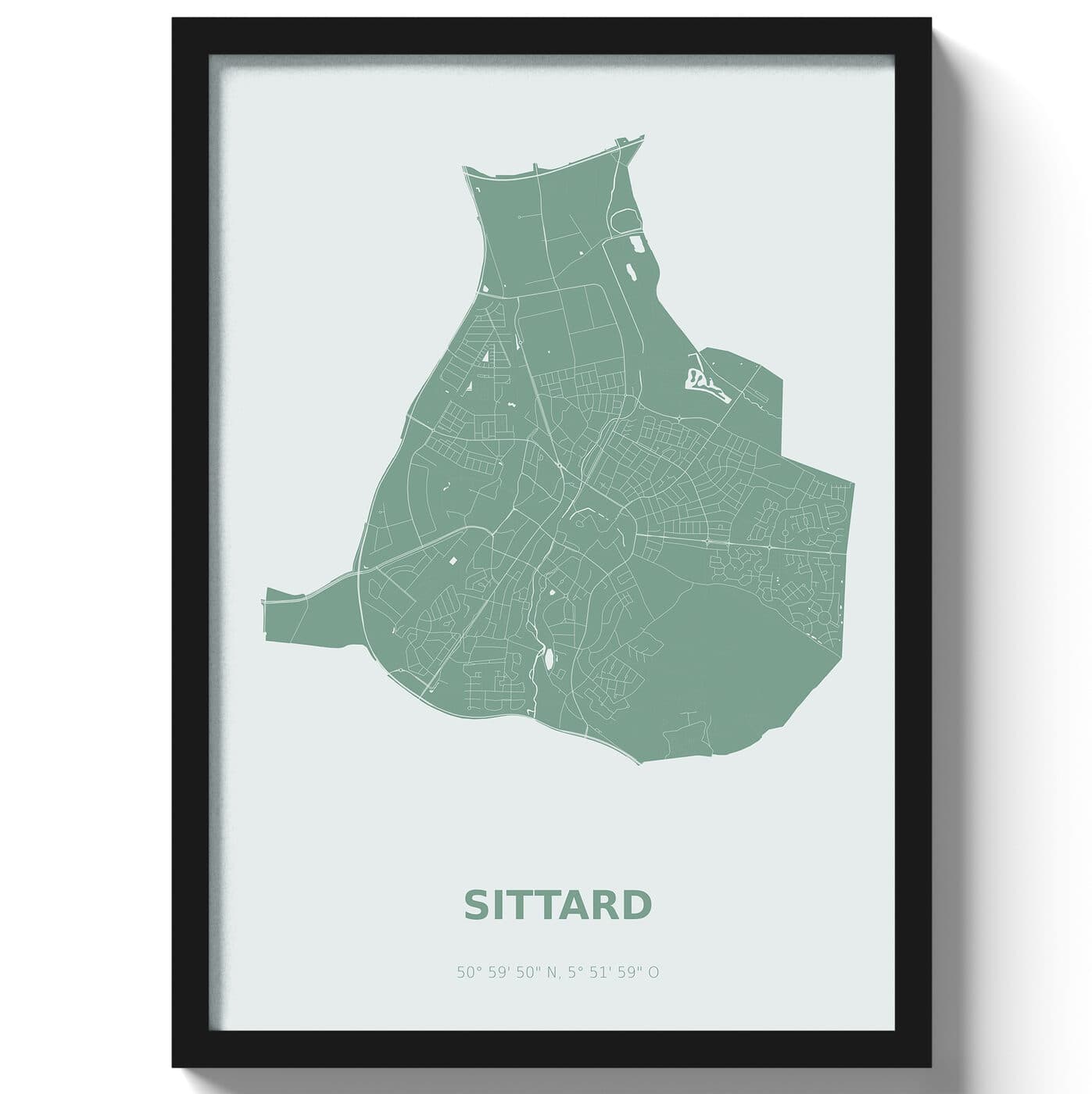 Poster Sittard - Groen