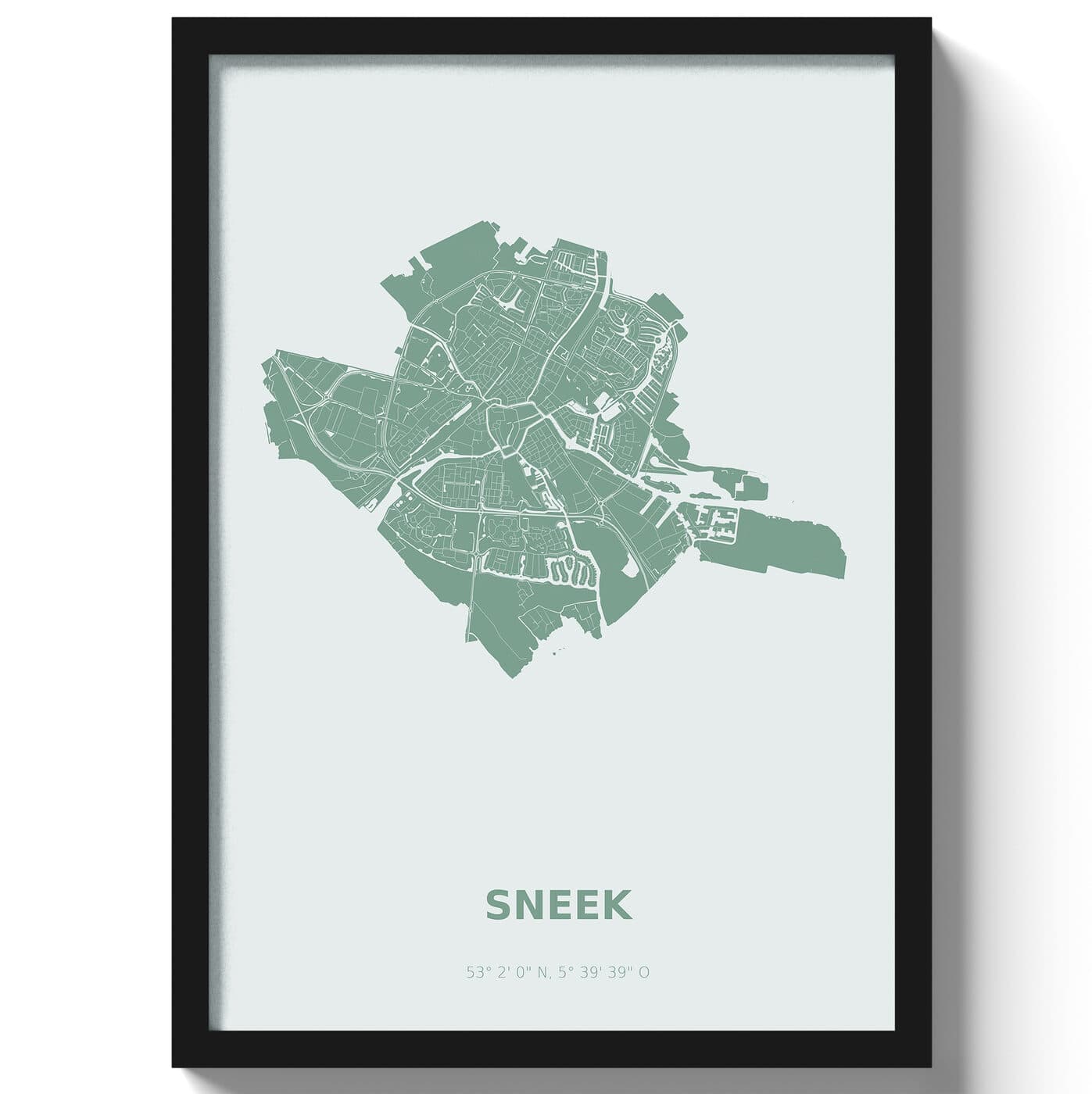 Poster Sneek - Groen