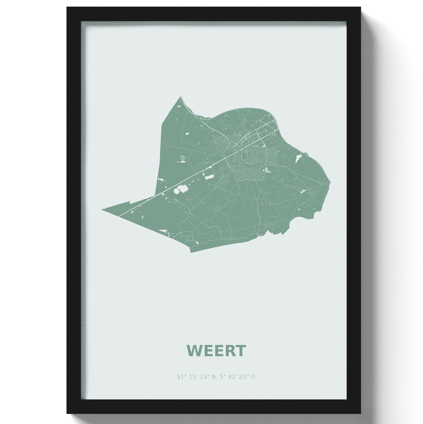 Poster Weert - Groen