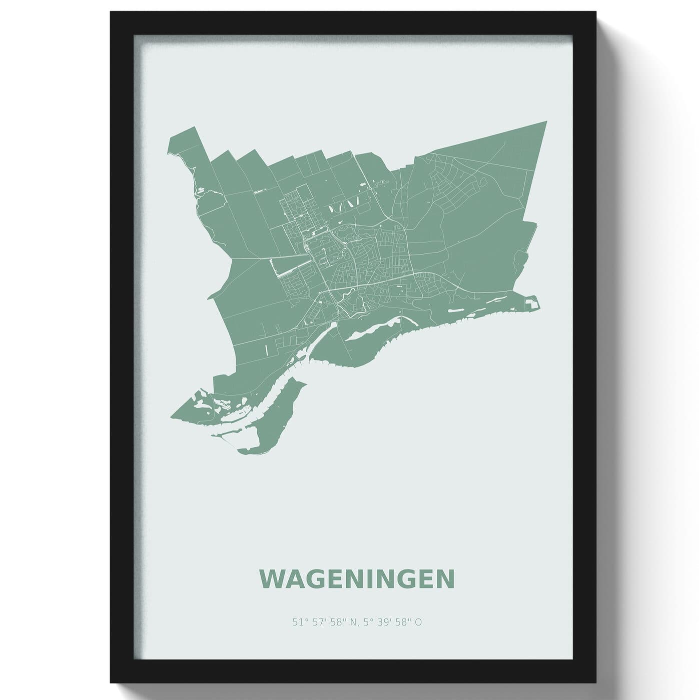 Poster Wageningen - Groen