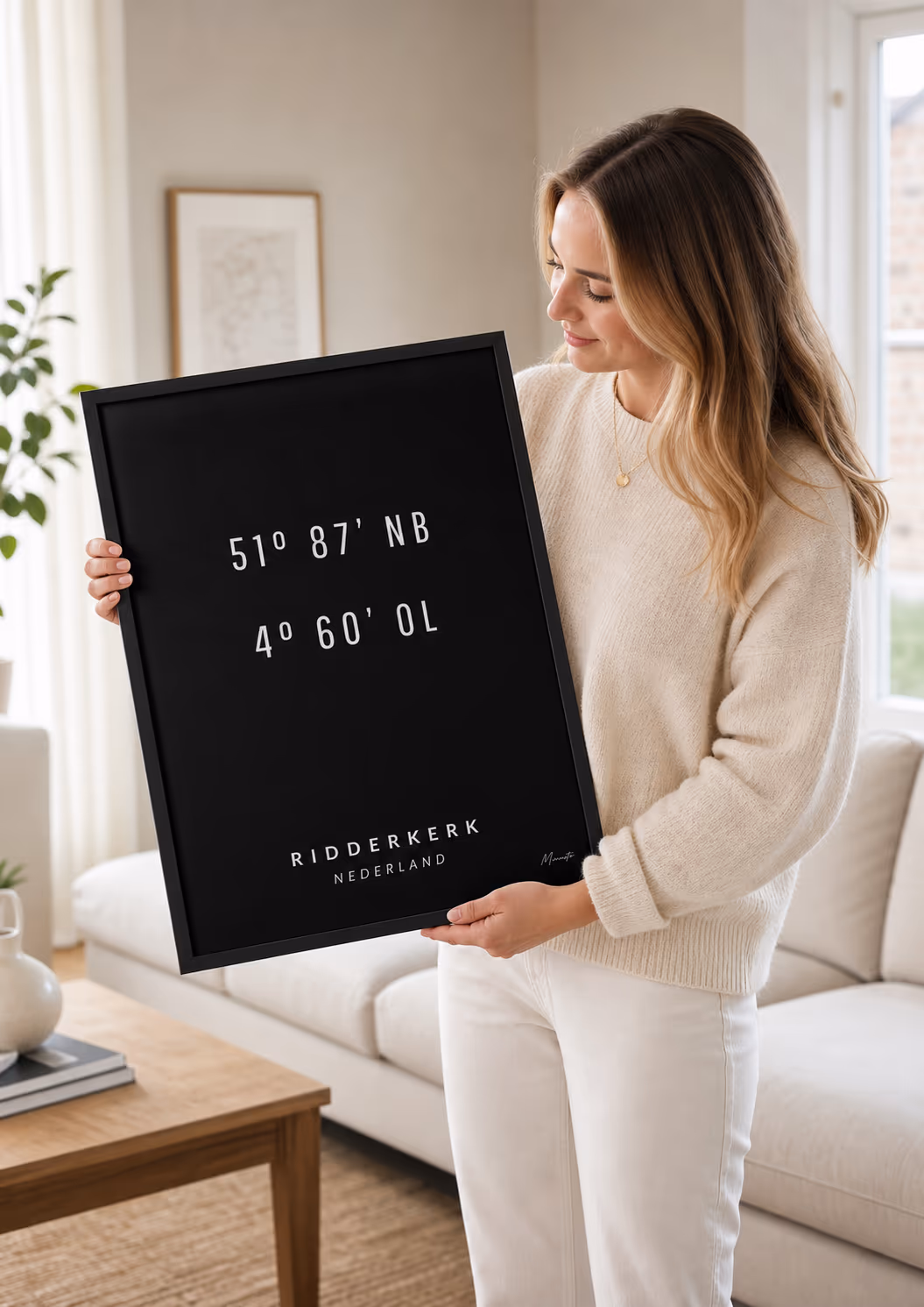 Stadskaart poster en coördinaten poster: het verschil en hoe je hem personaliseert